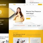 Xelgo – Social Media Marketing Elementor Template Kit