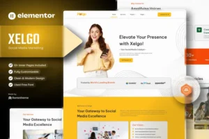 Mua Xelgo - Social Media Marketing Elementor Template Kit giá rẻ