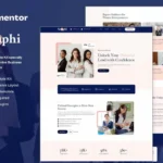 Xeraphi – Feminine Business Coaching Elementor Template Kit