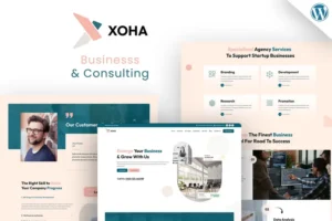Mua Xoha | Start-up Consulting WordPress Theme giá rẻ
