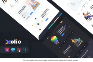 Mua Xolio - Creative Agency & Portfolio WordPress Them giá rẻ
