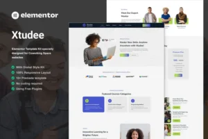 Mua Xtudee - Online Course Elementor Template Kit giá rẻ