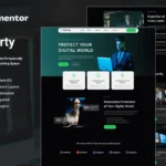 Xyberty – Cyber Security Elementor Template Kit