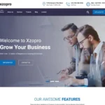 Xzopro – Finance And Business WordPress Theme