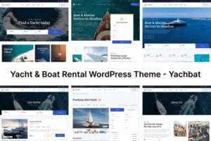 Mua Yacht & Boat Rental WordPress Theme - Yachbat giá rẻ