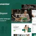 Yaqeen – Islamic Center and Mosque Elementor Template Kit