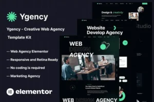 Mua Ygency - Creative Web Agency Elementor Template Kit giá rẻ