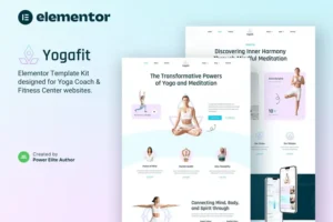Mua Yogafit – Yoga and Meditation Teacher Elementor Template Kit giá rẻ