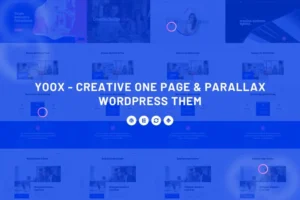 Mua Yoox - Creative One Page & Parallax WordPress Them giá rẻ