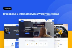 Mua Youlink - Broadband & Internet WordPress Theme giá rẻ