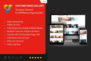 Mua Youtube Gallery - Addon For WPBakery Page Builder giá rẻ
