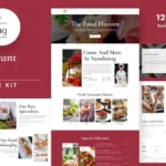 Yumdining – Restaurant & Café Elementor Template Kit