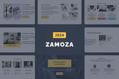 Mua Zamoza Multipurpose Email Template 2024 giá rẻ