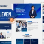Zeeleven – Call Center & Support Company Elementor Template Kit