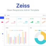 Zeiss – Clean Responsive Admin Template