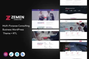 Mua Zemen - Consulting Business WordPress Theme giá rẻ