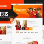 Zenesis – Influencer & Digital Marketing Elementor Template Kit