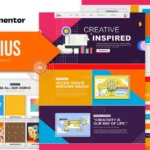 Zenius – Colorful Branding Agency Elementor Template Kit