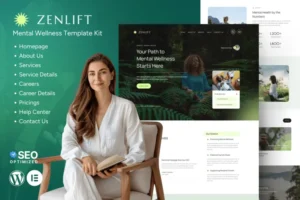 Mua Zenlift - Mental Health Clinic & Consultation Elementor Template Kit giá rẻ