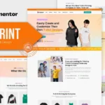 Zeprint – Print T-shirt & Design Elementor Pro Template Kit