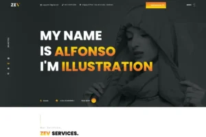Mua Zev – Creative Personal Portfolio WordPress Theme giá rẻ