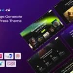 Zex – Ai Image Generate WordPress Theme