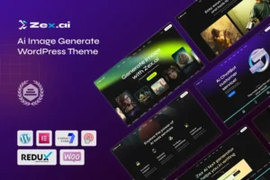 Mua Zex - Ai Image Generate WordPress Theme giá rẻ