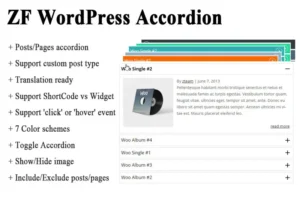 Mua ZF WordPress Accordion giá rẻ