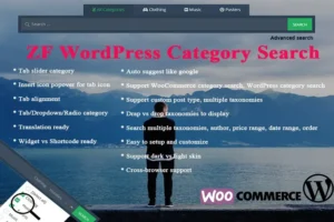 Mua ZF WordPress Category Search giá rẻ