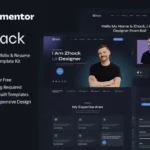 Zhack – Personal Portfolio & Resume Elementor Template Kit