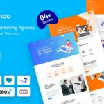 Zinco – Digital Marketing Agency WordPress Theme