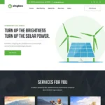 Zingbox – Wind & Solar Energy WordPress Theme
