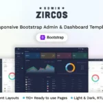 Zircos – Bootstrap Admin & Dashboard Template