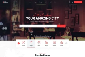 Mua Ziston - Directory Listing WordPress Theme giá rẻ