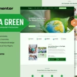 Zona Green –  NGOs Environmental Protection  Elementor Template Kit