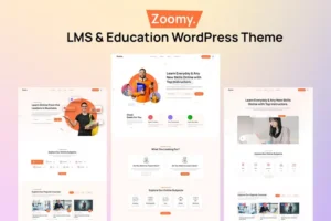 Mua Zoomy - LMS & Education WordPress Theme giá rẻ