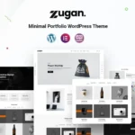 Zugan – Minimal Portfolio WordPress Theme
