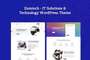 Mua Zumtech IT Solutions & Technology WordPress Theme giá rẻ