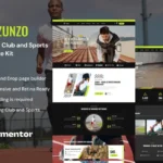 Zunzo – Running Club & Sports Elementor Pro Template Kit