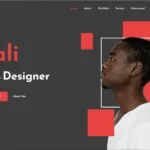 Aali – Personal Portfolio React NextJs Template