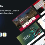 Acadia – Education Template For Course Vue Nuxt 3