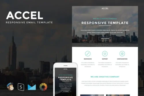 Mua Accel - Responsive Email + StampReady Builder giá rẻ