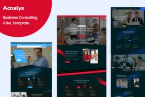 Mua Acnalys – Business Consulting HTML Template giá rẻ