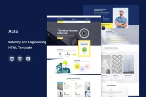 Mua Acto - Industry and Engineering HTML Template giá rẻ
