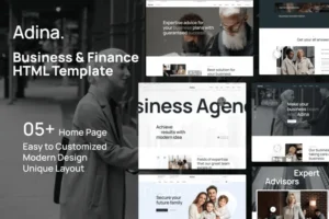 Mua Adina - Business & Finance HTML Template giá rẻ