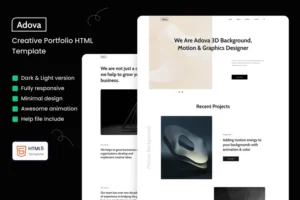 Mua Adova - Creative Portfolio Template giá rẻ