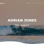 Adrian – Portfolio Template