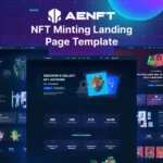 Aenft – NFT Minting or Collection Landing Page
