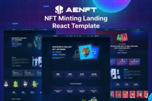 Mua Aenft - NFT Minting or Collection React Template giá rẻ