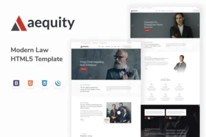 Mua Aequity – Law HTML5 Template giá rẻ